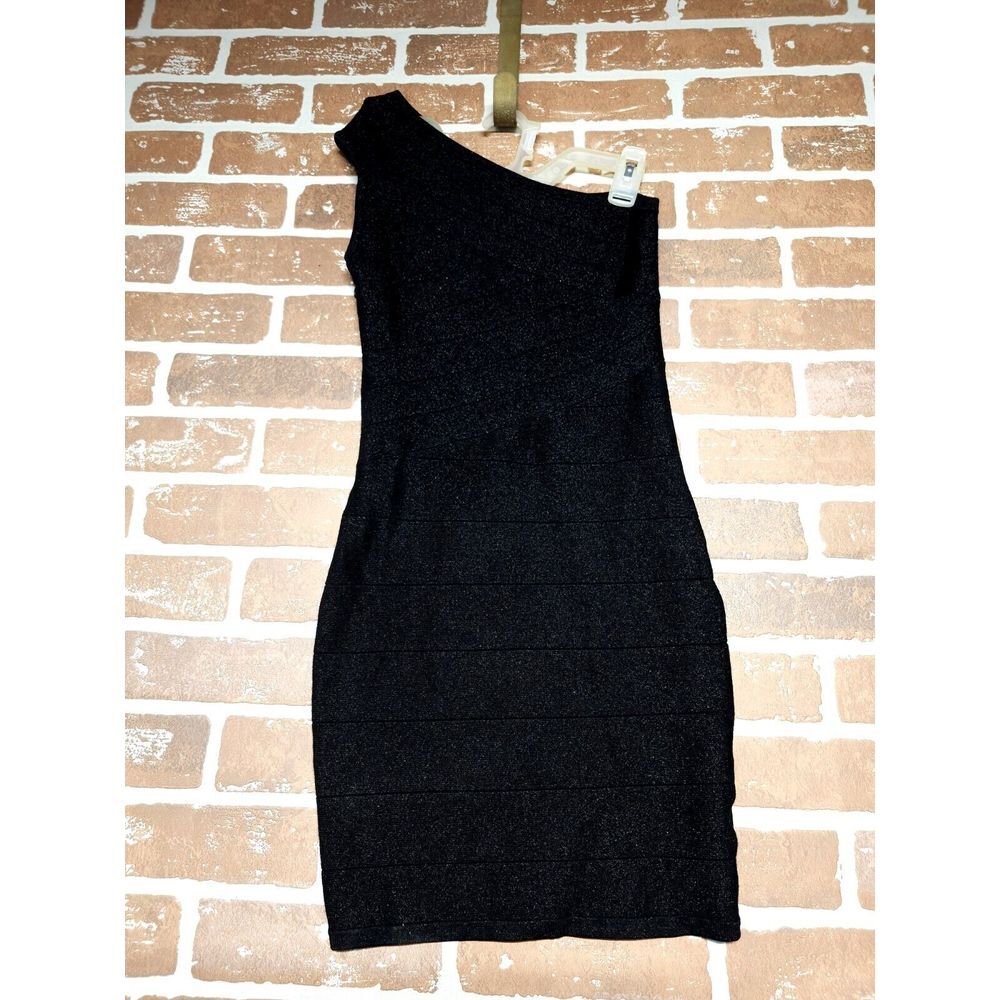 WOW Couture Black Bandage Bodycon Mini Dress Sexy Clubwear Party Black Dress S M